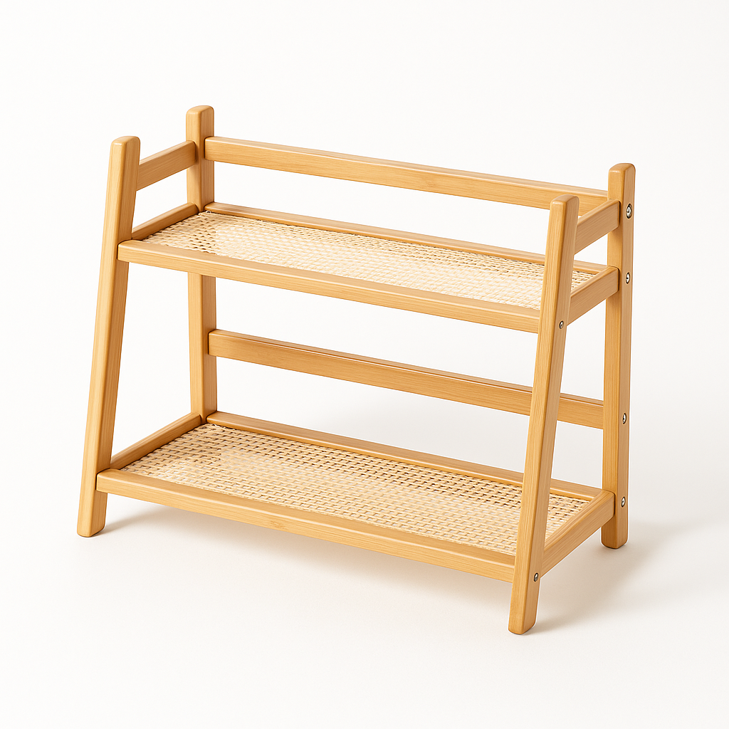 Étagère de cuisine en bois
