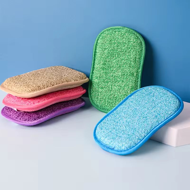 Éponges lavables réutilisables Oeko-Tex - Alternative écologique durable