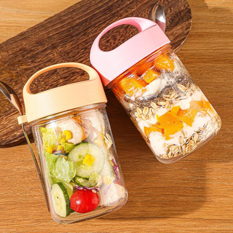 Pot en verre pour petit-déjeuner