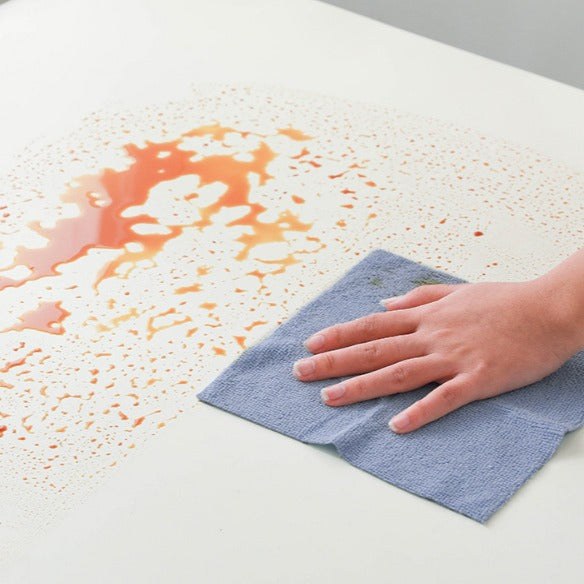 chiffon de nettoyage réutilisable en microfibre absorbant et efficace pour cuisine écologique