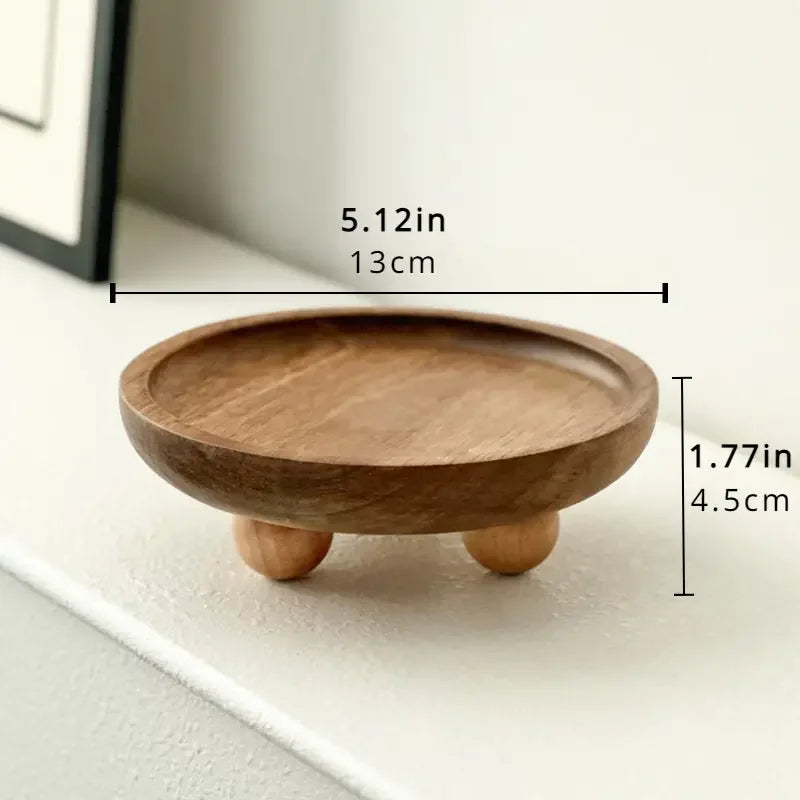 Plateau de présentation en bois