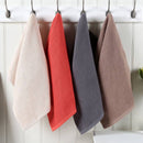 Lot de torchons en coton doux et absorbants pour cuisine, 4 couleurs suspendues