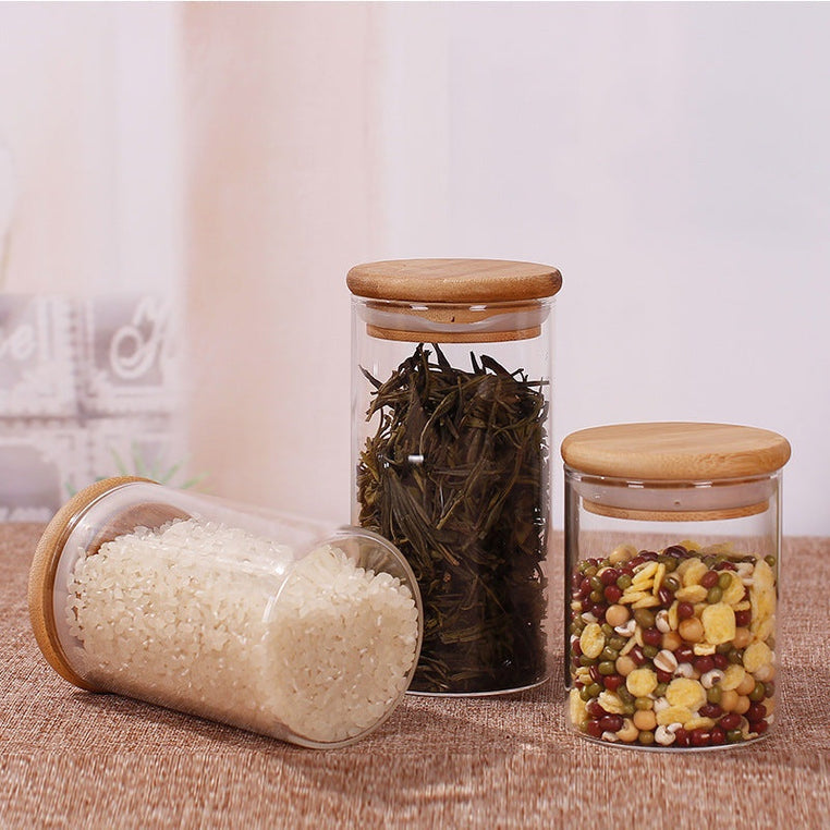 Bocaux en verre hermétique – Lot de 5 pour une cuisine organisée et élégante