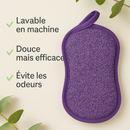 Éponges lavables réutilisables