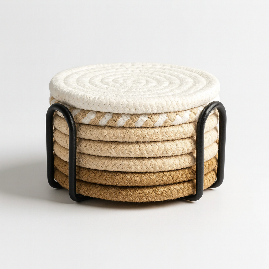 Ensemble de 8 sous-verres : Protection et élégance pour votre intérieur