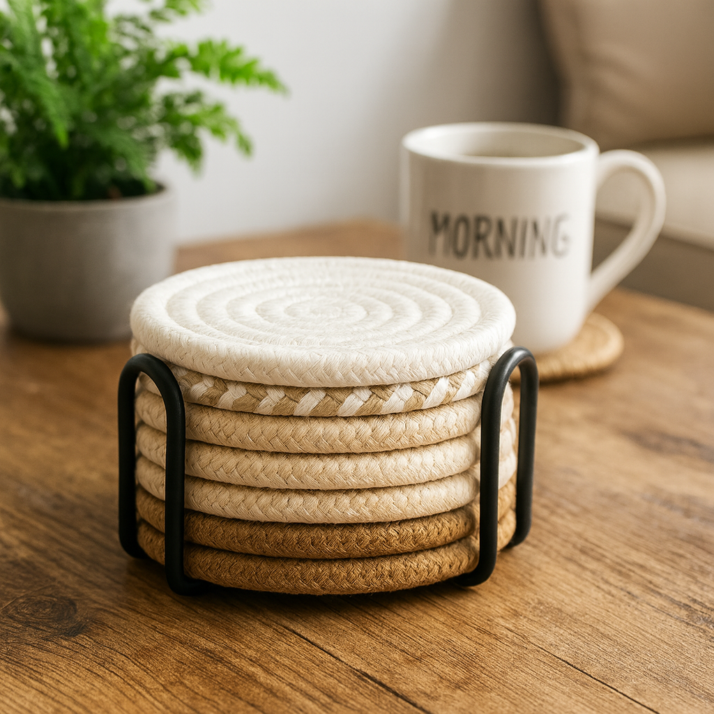 Ensemble de 8 sous-verres : Protection et élégance pour votre intérieur