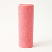 Rouleau de chiffons réutilisables en microfibre rose ultra absorbants pour nettoyage écologique.