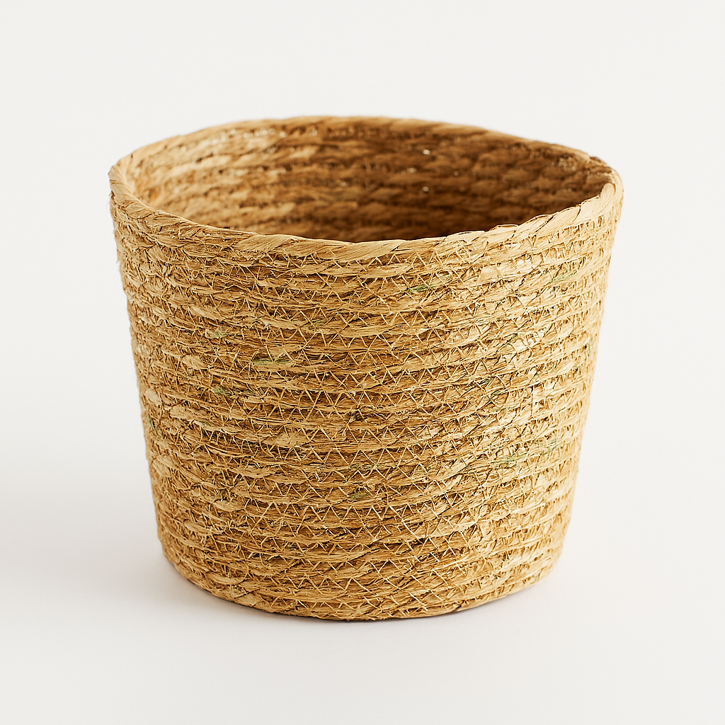 Pot de fleur en rotin - Charmant, durable et design intemporel