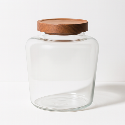 Bocal en verre grande capacité - 2,5L