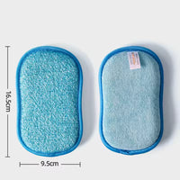 Éponges lavables réutilisables Oeko-Tex - Alternative écologique durable