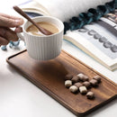 Plateau rectangulaire en bois naturel