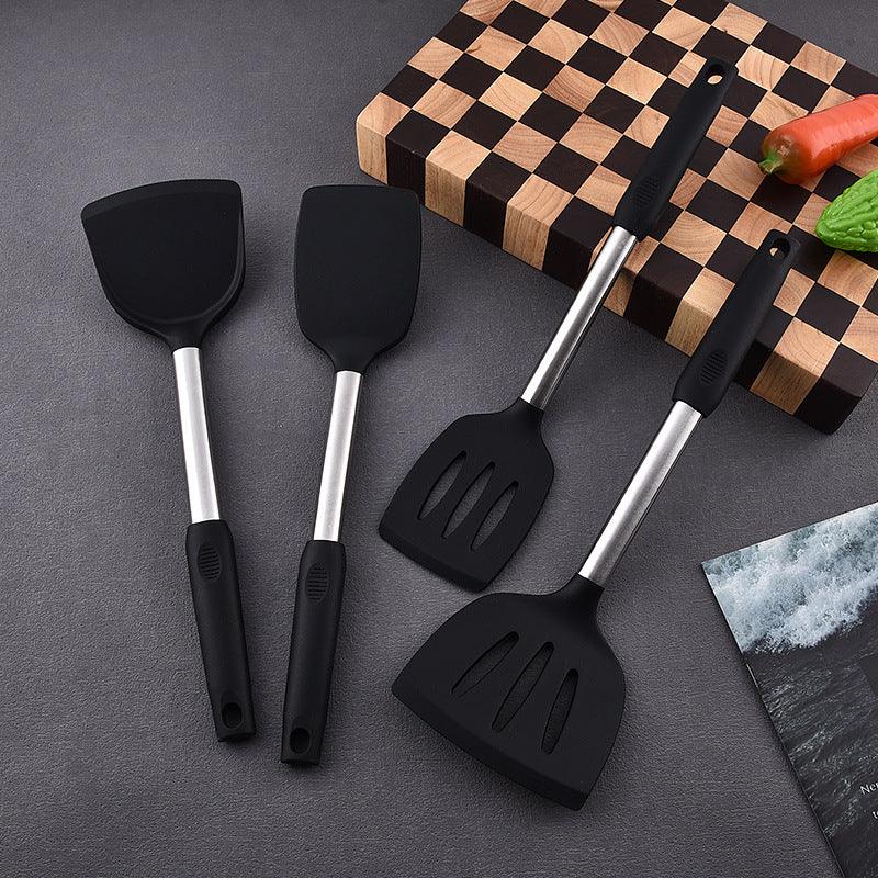 Ustensiles de cuisine en silicone - 4 pièces résistants et hygiéniques