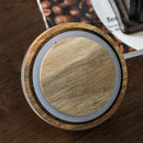 couvercle en bois pour pots en verre pratique et élégant pour cuisine organisée