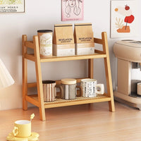 Étagère de cuisine en bois