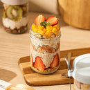 Pot en verre pour petit-déjeuner