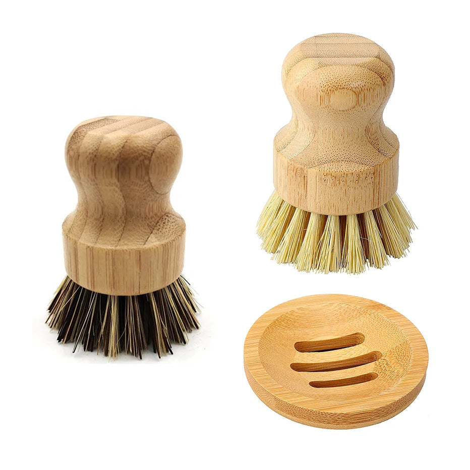 Brosse à vaisselle en bambou