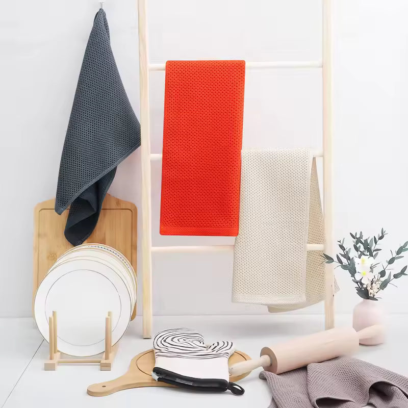 Torchons coton : Élégants, absorbants et durables pour votre cuisine