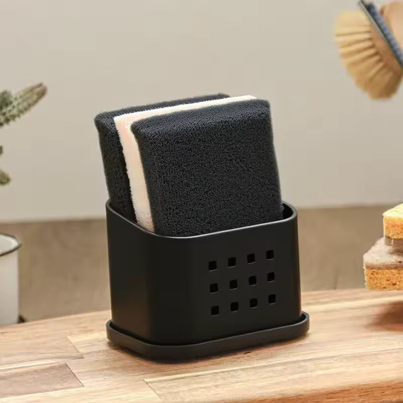 Égouttoir à éponge en métal : Organisation pratique et élégante