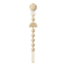 Attache tétine silicone beige - Kaindly