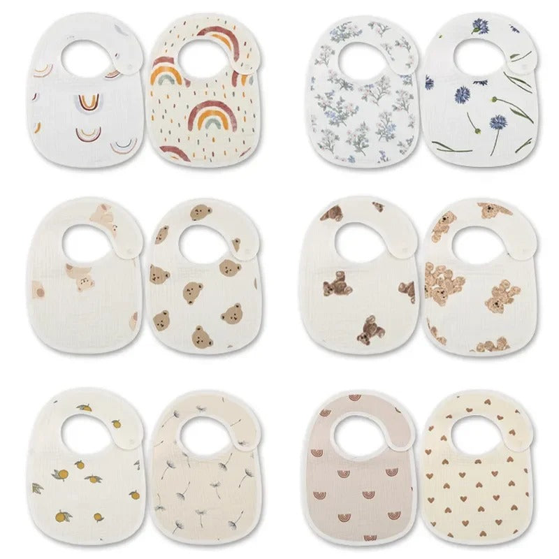 Bavoir bébé - Lot de 2 pièces