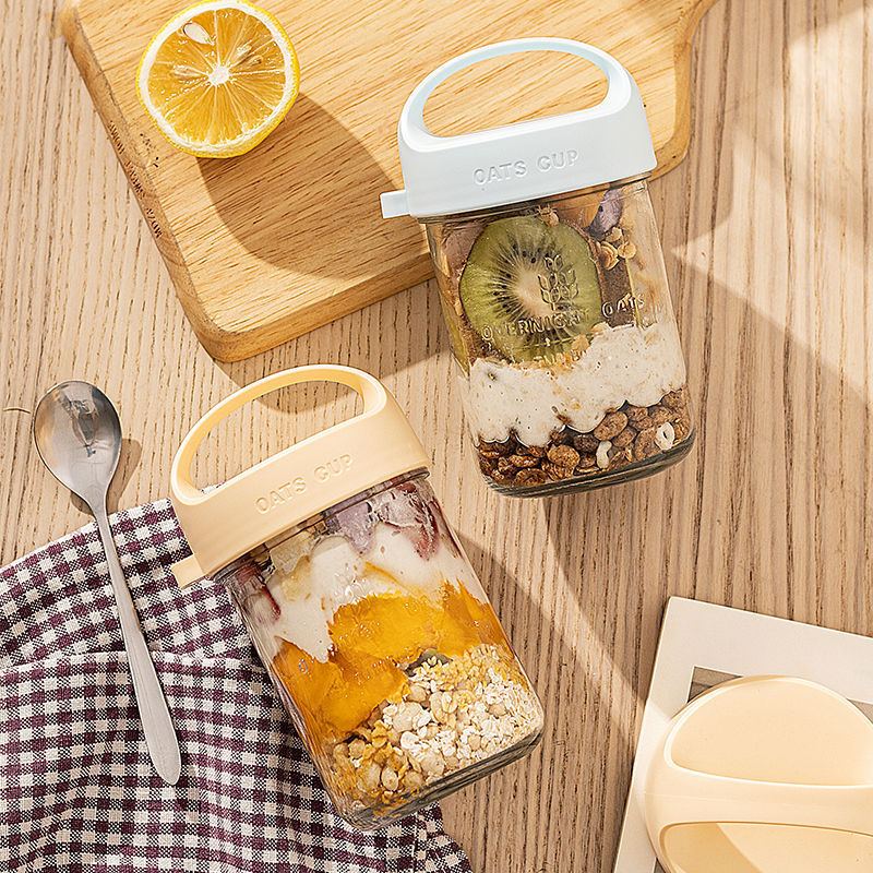 Kaindly - Pot en verre pour petit - déjeuner